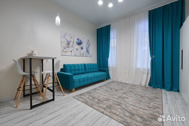 

Квартира-студия, 30 м², 2 кровати