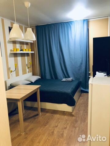 

Квартира-студия, 25 м², 1 кровать
