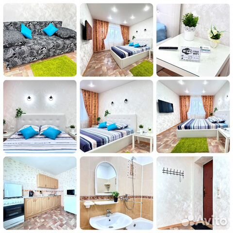

1-к. квартира, 43,2 м², 2 кровати