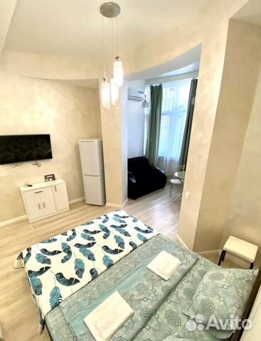 

Квартира-студия, 30 м², 2 кровати