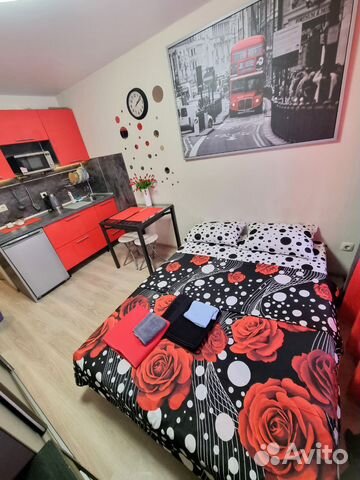 

Квартира-студия, 15 м², 1 кровать