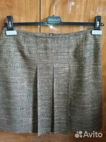 Юбка с люрексом,складки, Look 44р, англ.10 Юбка с люрексом,складки, Look 44р, англ.10