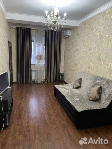 

1-к. квартира, 70 м², 2 кровати