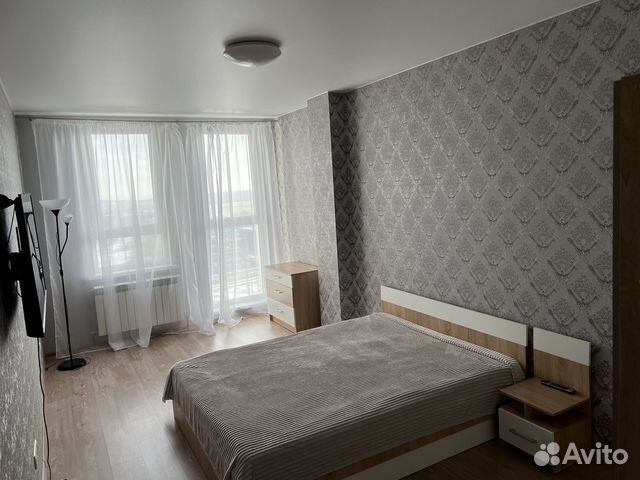 

1-к. квартира, 54 м², 2 кровати