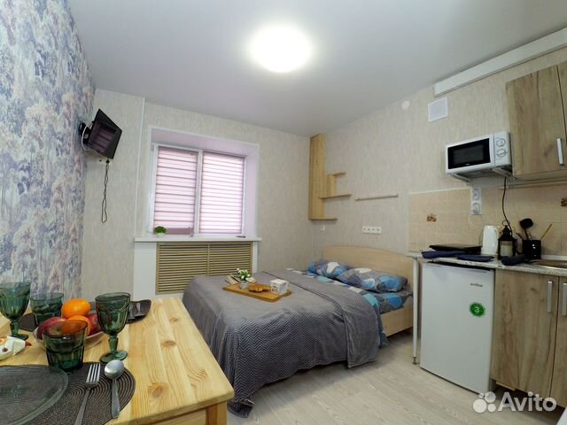 

Квартира-студия, 17 м², 1 кровать