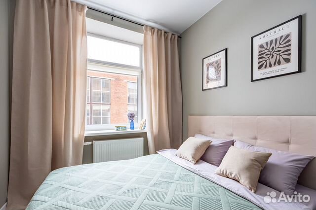 

Квартира-студия, 17 м², 1 кровать