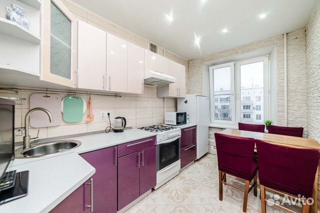 

2-к. квартира, 52 м², 2 кровати