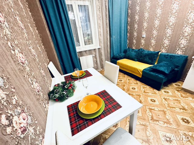 

1-к. квартира, 45 м², 3 кровати