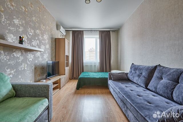

1-к. квартира, 43 м², 3 кровати