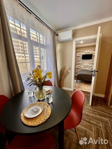 

1-к. квартира, 31 м², 2 кровати