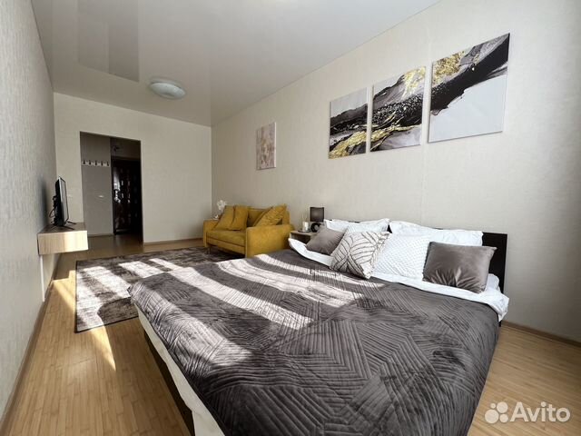 

1-к. квартира, 40 м², 2 кровати