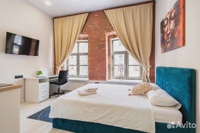 

Квартира-студия, 25 м², 1 кровать