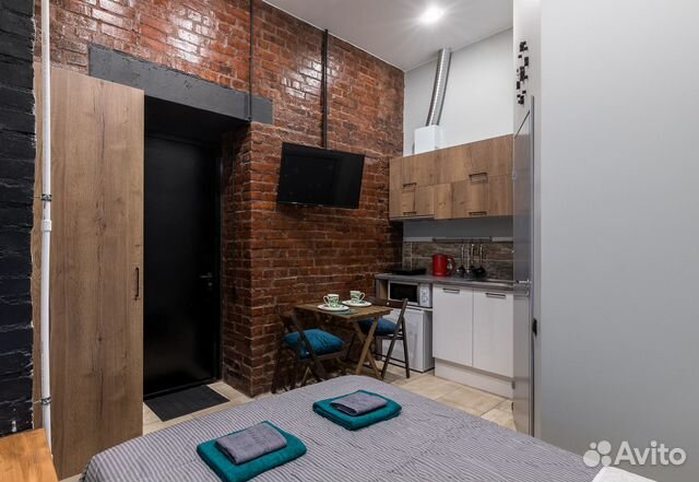

Квартира-студия, 17 м², 1 кровать