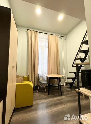 

Квартира-студия, 18 м², 2 кровати