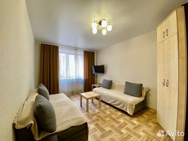 

1-к. квартира, 40 м², 3 кровати
