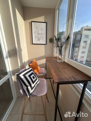 

1-к. квартира, 44 м², 2 кровати