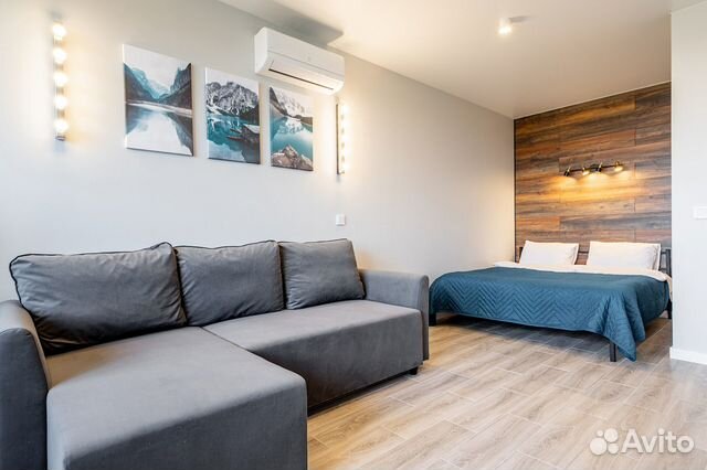 

1-к. квартира, 45 м², 3 кровати