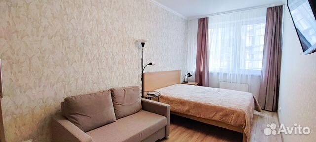 

Квартира-студия, 30 м², 2 кровати