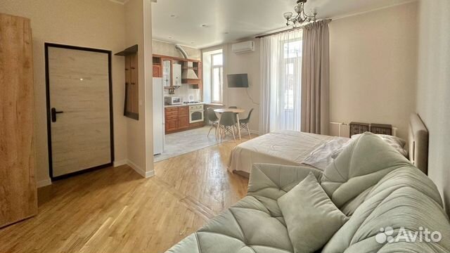 

Квартира-студия, 42 м², 2 кровати