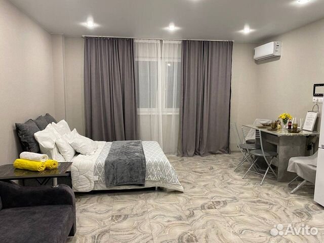 

Квартира-студия, 30 м², 2 кровати
