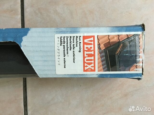 Штора рулонная Velux. Франция