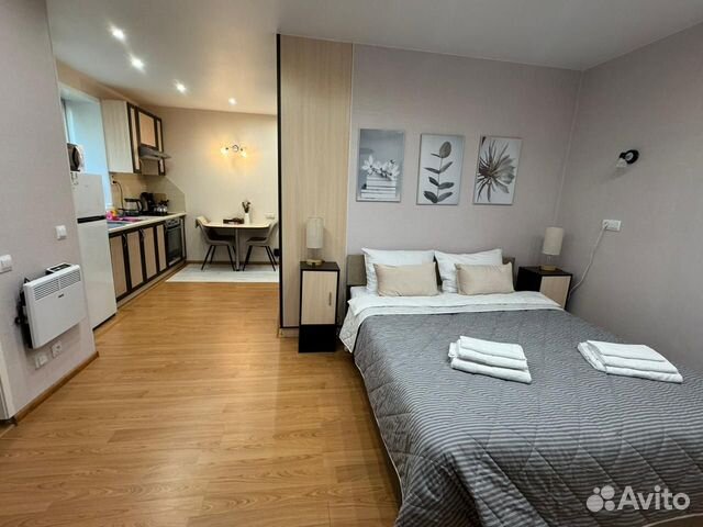 

Квартира-студия, 31,7 м², 2 кровати