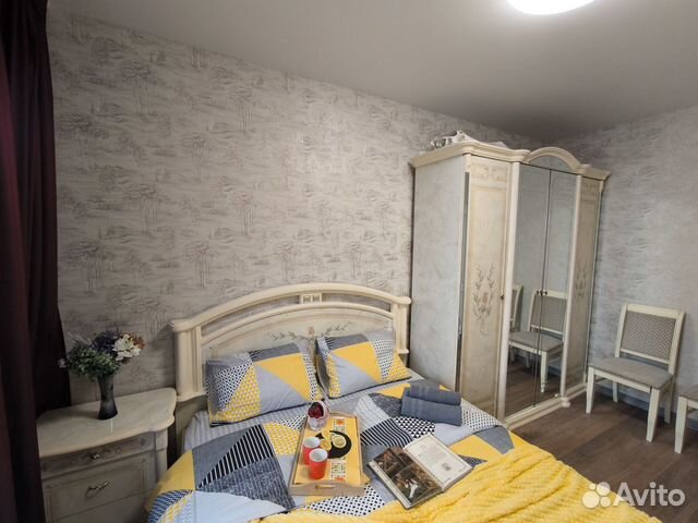 

1-к. квартира, 44 м², 2 кровати