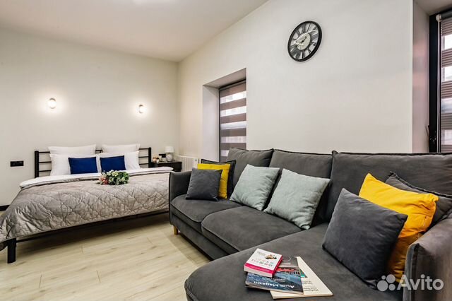 

Квартира-студия, 32 м², 2 кровати