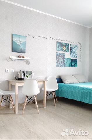 

Квартира-студия, 30 м², 2 кровати
