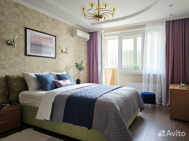 

2-к. квартира, 65 м², 2 кровати