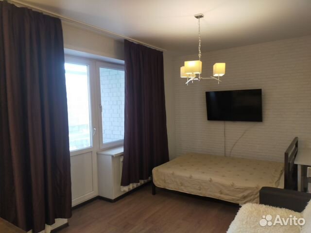 

Квартира-студия, 35 м², 2 кровати