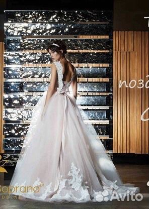 Шикарное свадебное платье