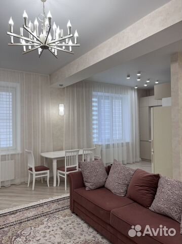 

2-к. квартира, 75 м², 2 кровати