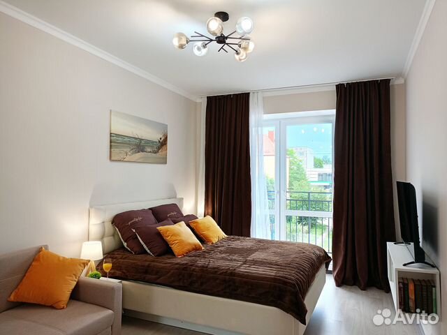 

1-к. квартира, 42 м², 3 кровати