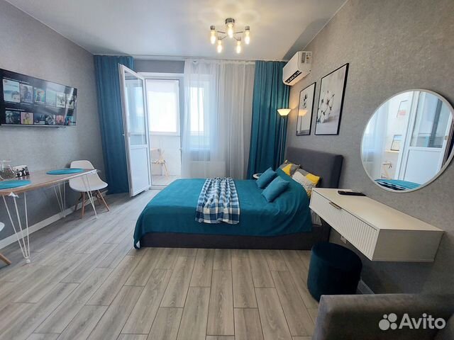 

Квартира-студия, 26 м², 2 кровати