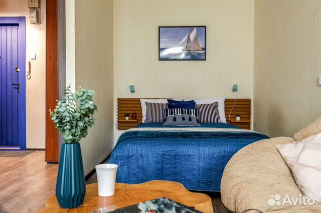 

1-к. квартира, 42 м², 2 кровати