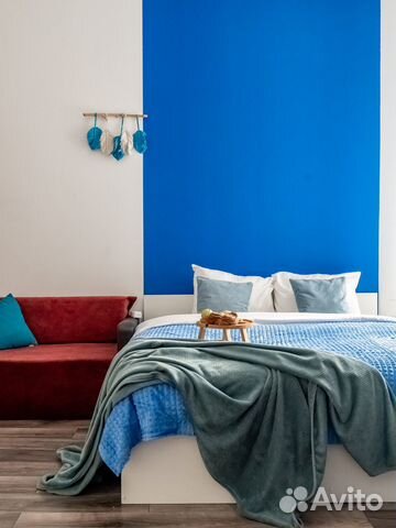 

Квартира-студия, 30 м², 2 кровати