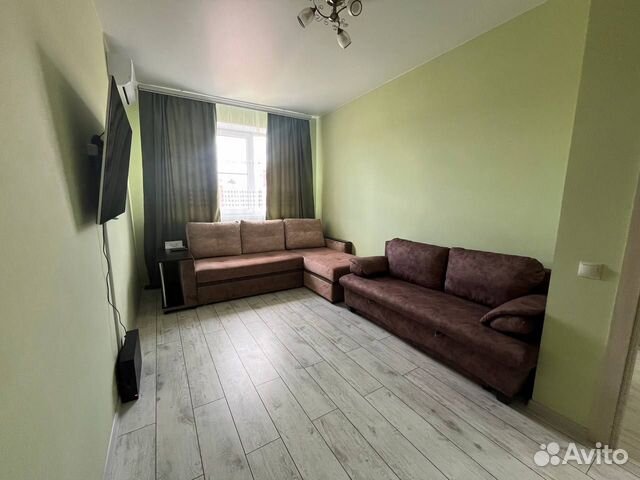 

1-к. квартира, 34 м², 2 кровати