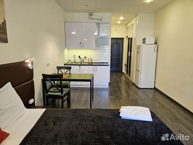 

Квартира-студия, 27 м², 1 кровать