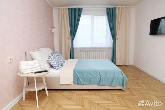 

1-к. квартира, 40 м², 2 кровати