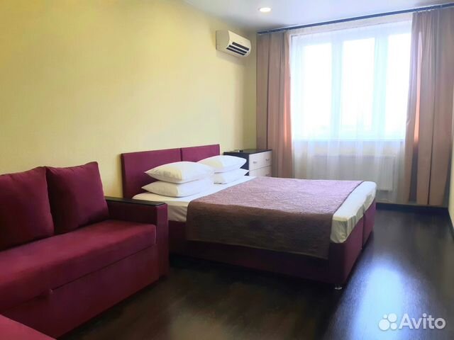 

1-к. квартира, 41 м², 3 кровати
