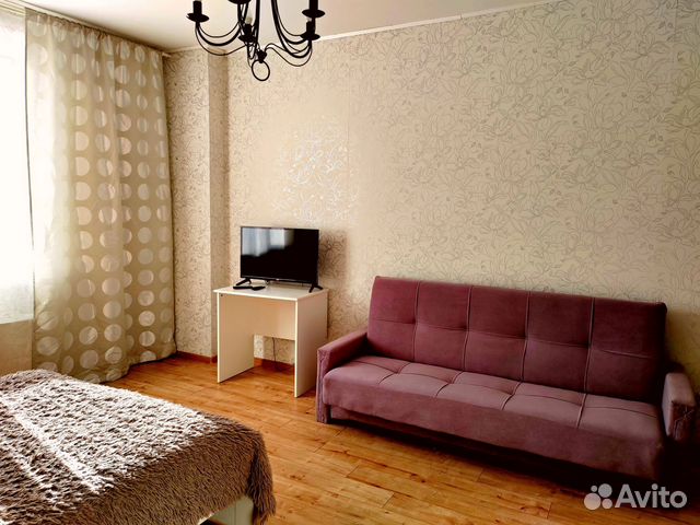 

1-к. квартира, 52 м², 3 кровати