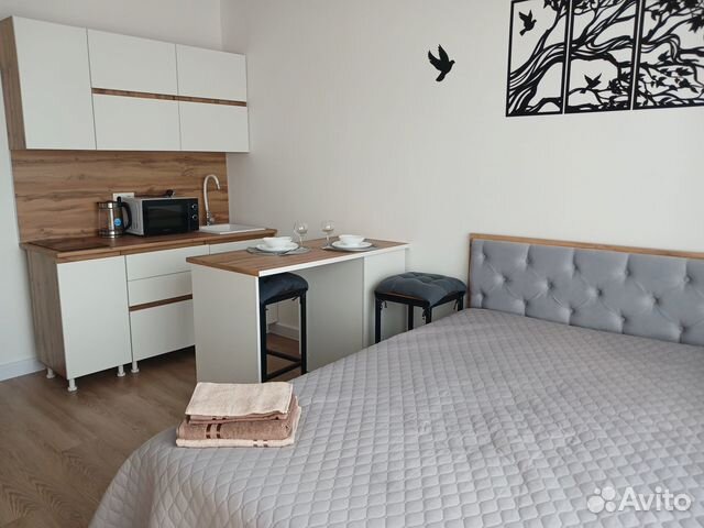 

Квартира-студия, 21,8 м², 1 кровать