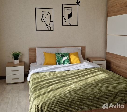 

1-к. квартира, 28 м², 2 кровати