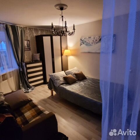 

1-к. квартира, 34 м², 2 кровати