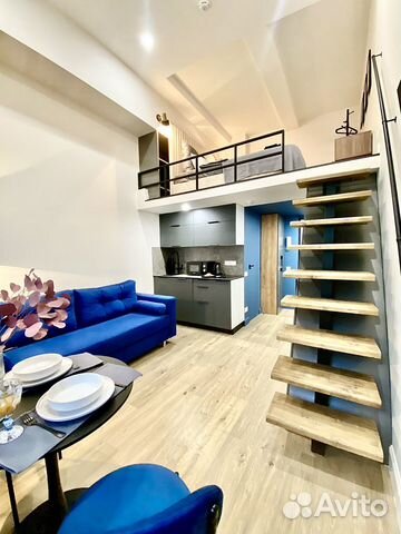 

Квартира-студия, 29 м², 2 кровати