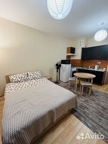 

Квартира-студия, 32 м², 1 кровать