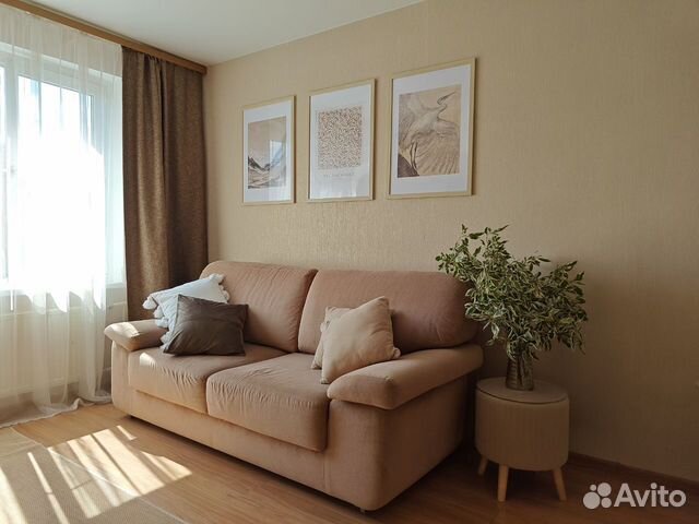 

1-к. квартира, 38 м², 2 кровати