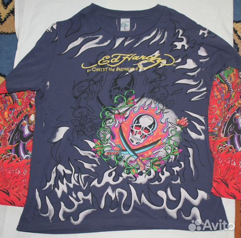 Толстовка Ed Hardy. Новая. Р-р 10-12 лет 146-152см