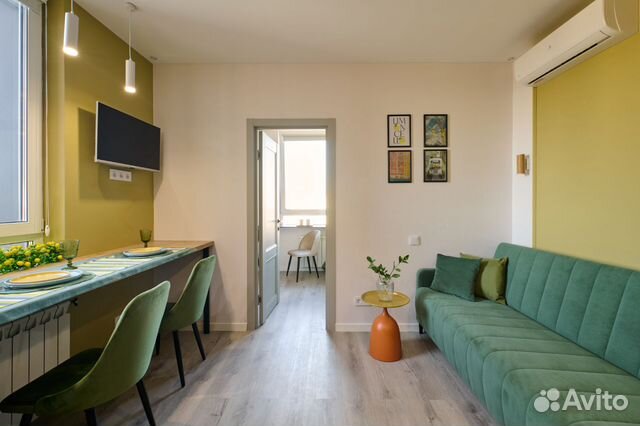 

1-к. квартира, 33 м², 2 кровати